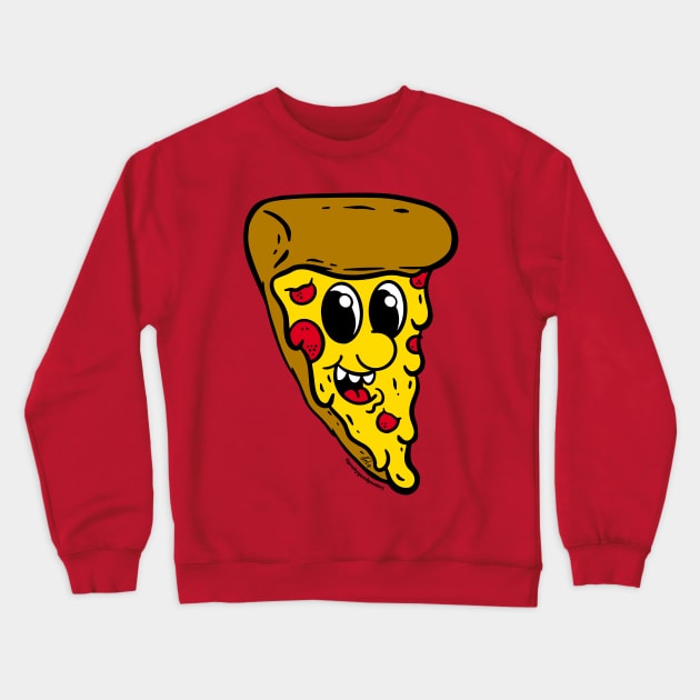 Pizza Boi Crewneck Sweatshirt by PrettyGoodPosters